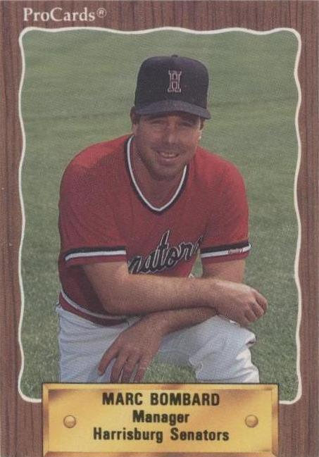 1990 ProCards Minor League - Marc Bombard #1208 - 1 of 1