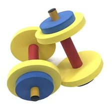 Redmon For Kids Fun and Fitness Dumbbell Set, Multicolor, 14 Piece 