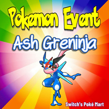 ✨ Ash Greninja Pokemon Event Untouched✨ Pokemon Home/Scarlet/Violet Transfer 🚀