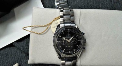 OMEGA SpeedMaster Broad Arrow 3551.50 Automatic Cal. 3303 Analog Wristwatch  | eBay