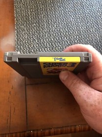 Original 1985 Nintendo NES "SUPER MARIO Bros 3" Game Cartridge w/Sleeve -Tested!