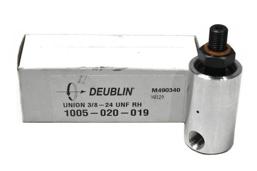 Deublin 1005-020-019 Rotary Union 3/8"-24 UNS RH Right Hand