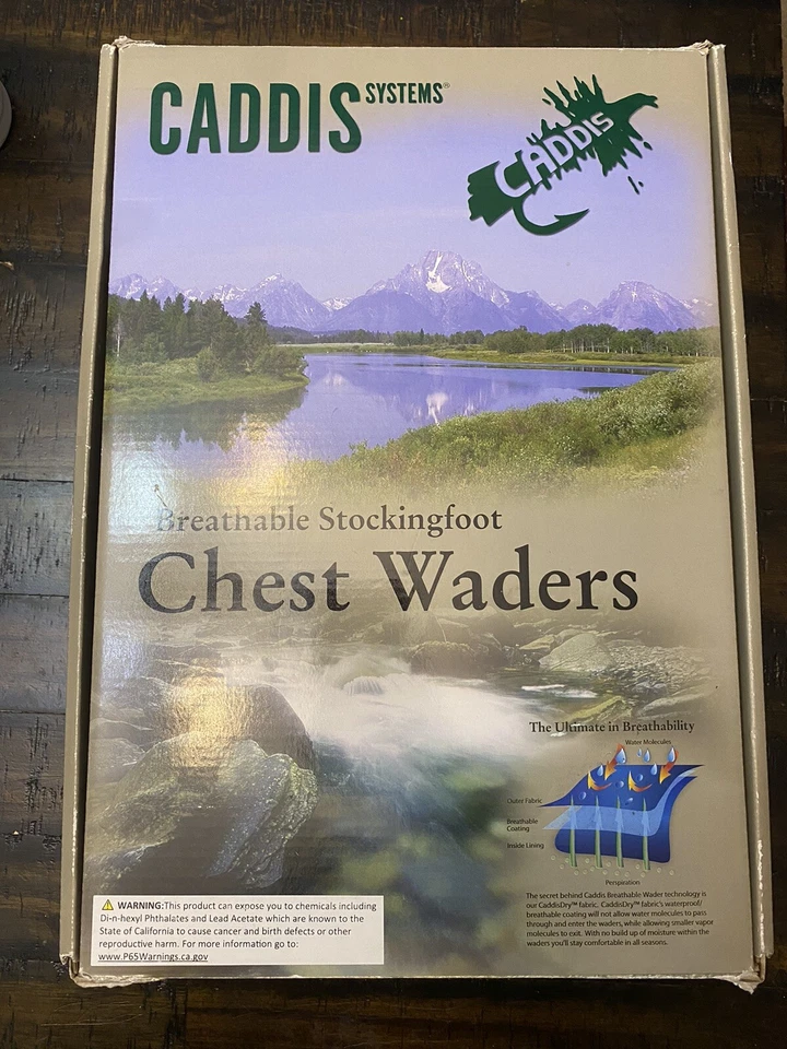 Caddis Men's Taupe Affordable Breathable Stocking Foot Wader, XLarge, CA9903W - Image 4 of 4