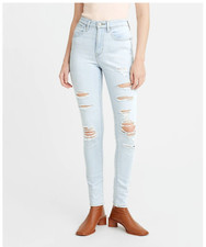 Levi's Women's 721 High Rise Skinny Jeans Blue Size 10 W30 / L30 