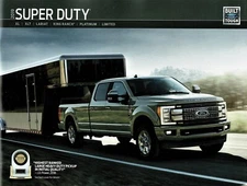 2019 Ford Super Duty XL XLT Lariat King Ranch FL Pickup Truck Sales Brochure