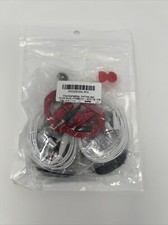 In-Ear Headphones Hi-Res 5 Pack 3 Color Variations Black/White/Red