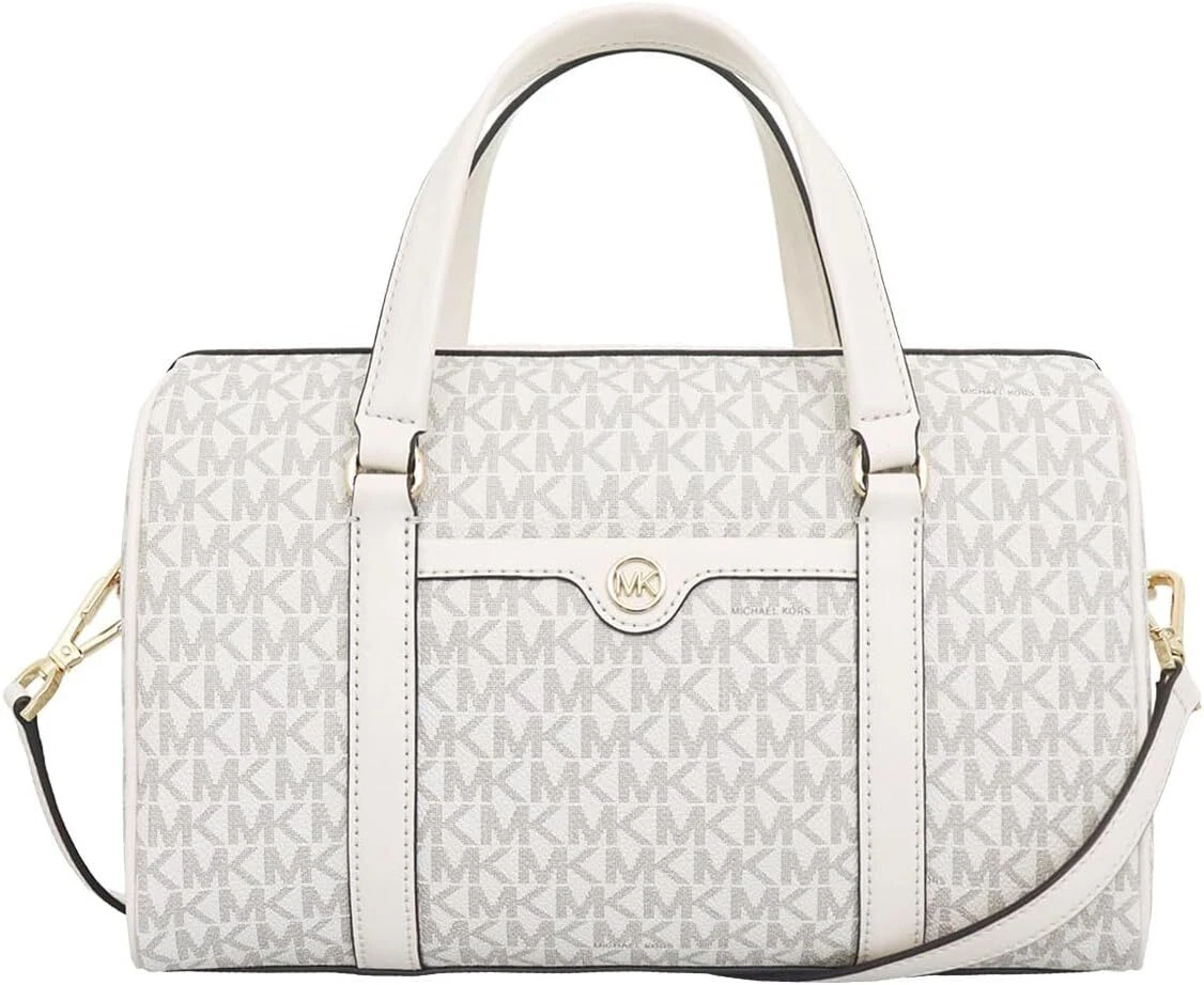 Michael Kors] TRAVEL MD DUFFLE SATCHEL 35S4GTFS6B Light Cream  