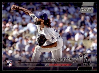 Andre Jackson 2022 Topps Stadium Club Rookie Card RC #144 Los Angeles Dodgers