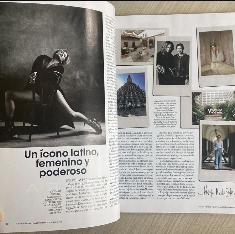 女性情報誌 Vogue Mexico Magazine February 2023 Vogue Mexico July 2023 Jennifer Lopez / Fast Shipping Worldwide | eBay