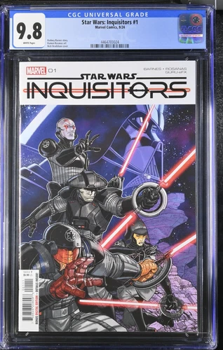 Star Wars Inquisitors #1 CGC 9.8 1st Appearance of Jedi Tensu Run Marvel 2024 WP