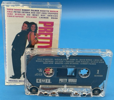 PRETTY WOMAN Original Soundtrack 1990 EMI Records Cassette Tape NICE Free Ship!