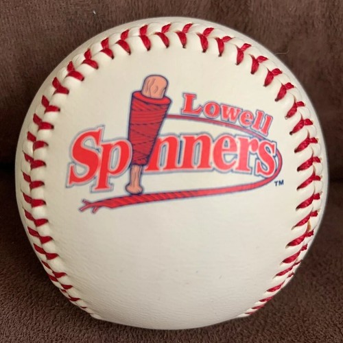 Lowell Spinners MiLB Team Logo Gift Shop Promo Baseball ⚾️ Ball Red Sox