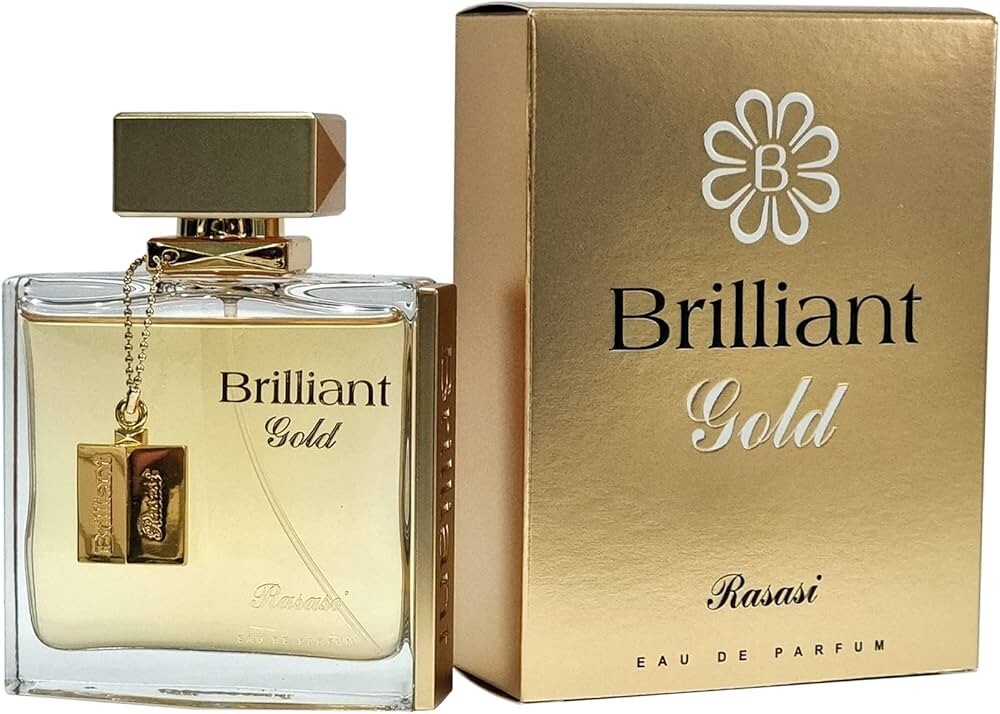 Brilliant Gold By Rasasi Eau De Parfum EDP for Men - 100 ML New Super Rich Niche