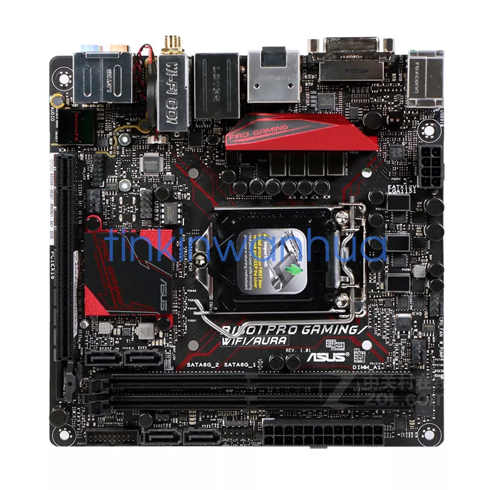 For ASUS B150I PRO GAMING WiFi AURA LGA1151 DDR4 DVI HDMI