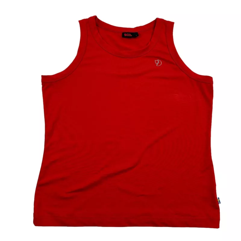 fjallraven cardona sleeveless active athletic stretch tank-top