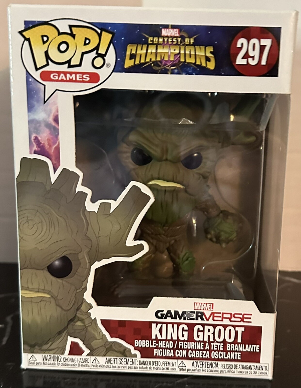Sale Funko Pop! Games Gamerverse Marvel: Contest Of Champions King Groot #297