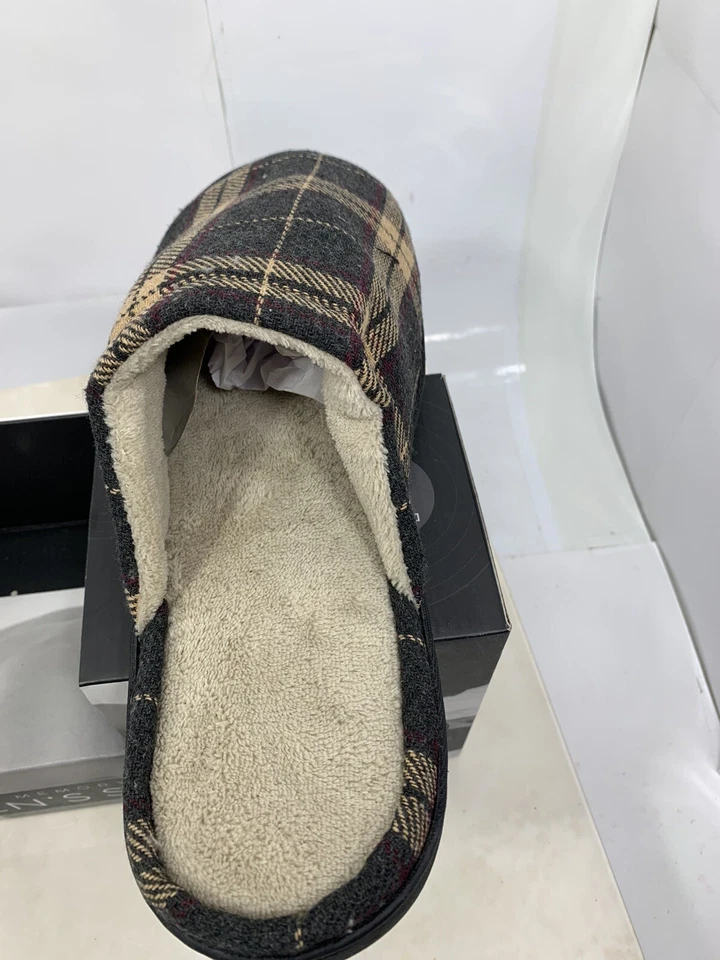 SILVER ONE INTERNATIONAL ZAPATILLAS HOMBRE XL12-13 ESPUMA VISCOELÁSTICA MARRÓN/BEIGE CUADROS Foto 3 de 4