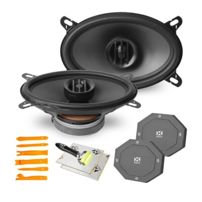 MTX Audio THUNDER46 | 4 x 6'' Coaxial Speakers + Accessories