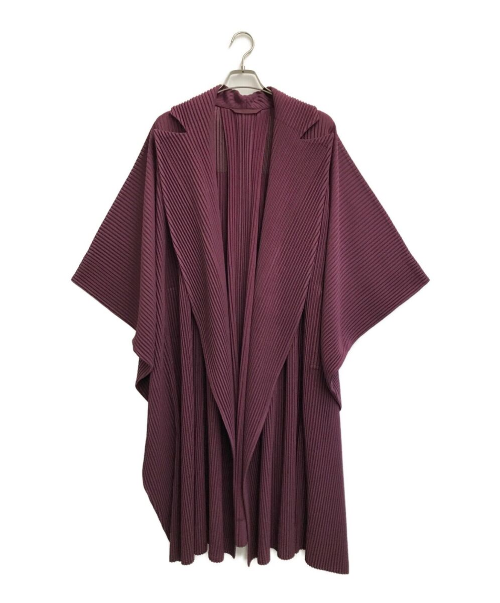 ISSEY MIYAKE Men's HOMME PLISSE Pleated raglan sleeve coat ISSEY MIYAKE Men's HOMME PLISSE Pleated raglan sleeve coat