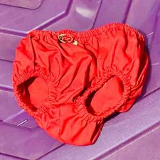 Build A Bear workshop stitched with love Underwear Undies Red Rose Flower