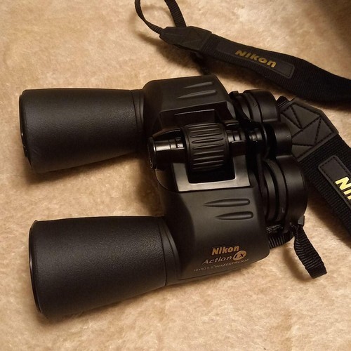 Nikon Action EX 12×50 5.5° binoculars waterproof ideal for bird
