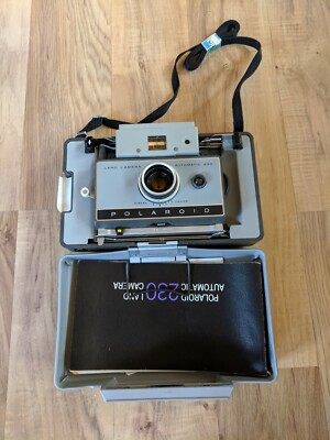 Vintage Polaroid Automatic 230 Land Camera | eBay