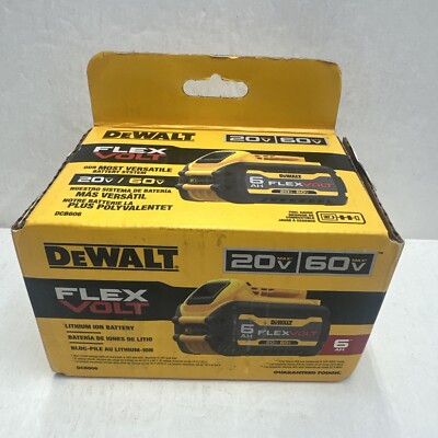DeWalt DCB606 FLEX VOLT 20V 6.0Ah Lithium-Ion Battery *New* FREE SHIPPING
