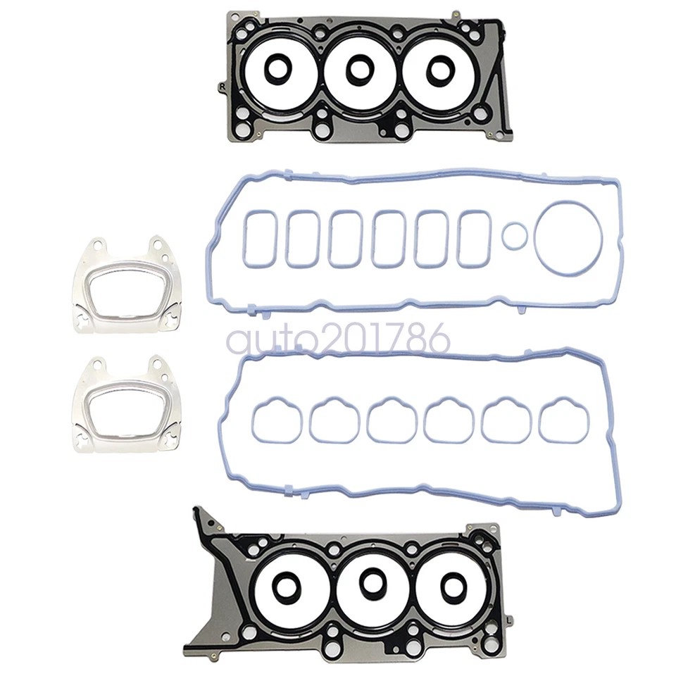 Juego de juntas de culata de motor para Jeep Grand Cherokee 2023 68297850AC Foto 2 de 4