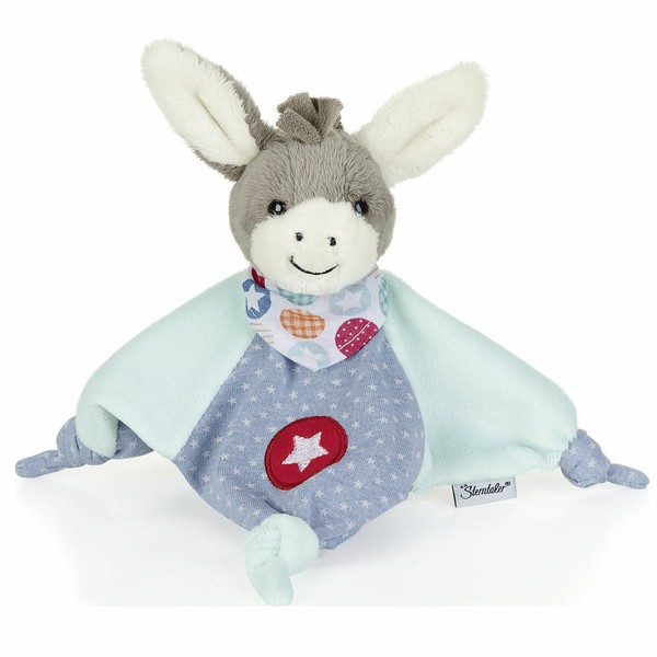 Sterntaler Schmusetuch Emmi 3202000 - Sterntaler Schnuffeltuch Esel 23Cm-image