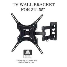 TV Wall Bracket Mount Tilt Swivel for Samsung LG Sony 32 37 40 42 43 50 55 Inch