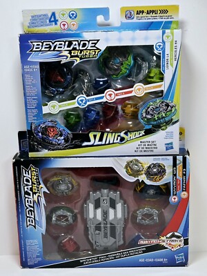 Beyblade Burst Evolution Spin Shifter Pack AND Burst Turbo SlingShock Lot - NEW