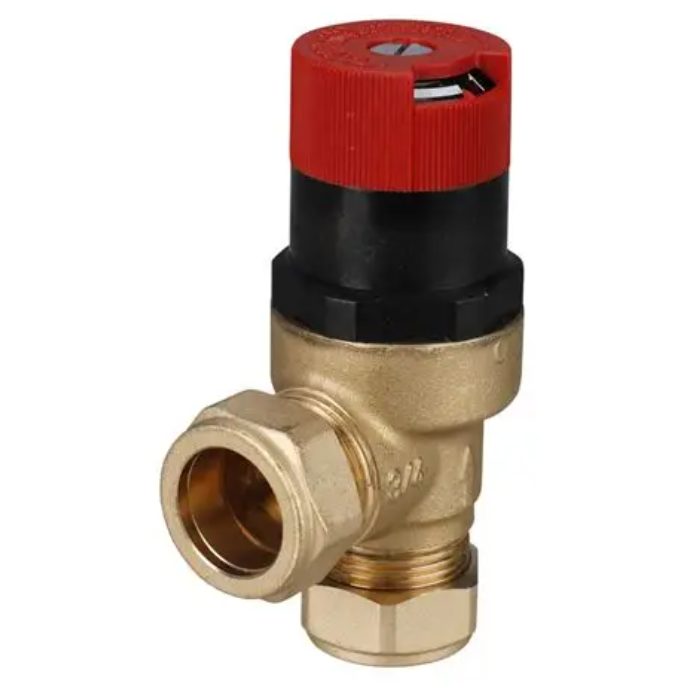 Honeywell DU145 Angled Automatic Bypass Valve 22mm Compression DU145-3/4B Tatty