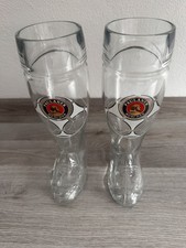 Paulaner München Bier Stiefel Bierglas Fußball Spieltipp Glas Bayern 0,5 L