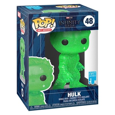 Funko POP! Hulk (Art Series) mit Schutzhülle 48 - Marvel Infinity Saga