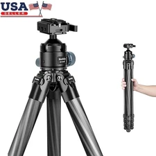 Manbily Carbon Fiber Tripod for Shooting & Camera Picatinny Arca Swiss Adapter 