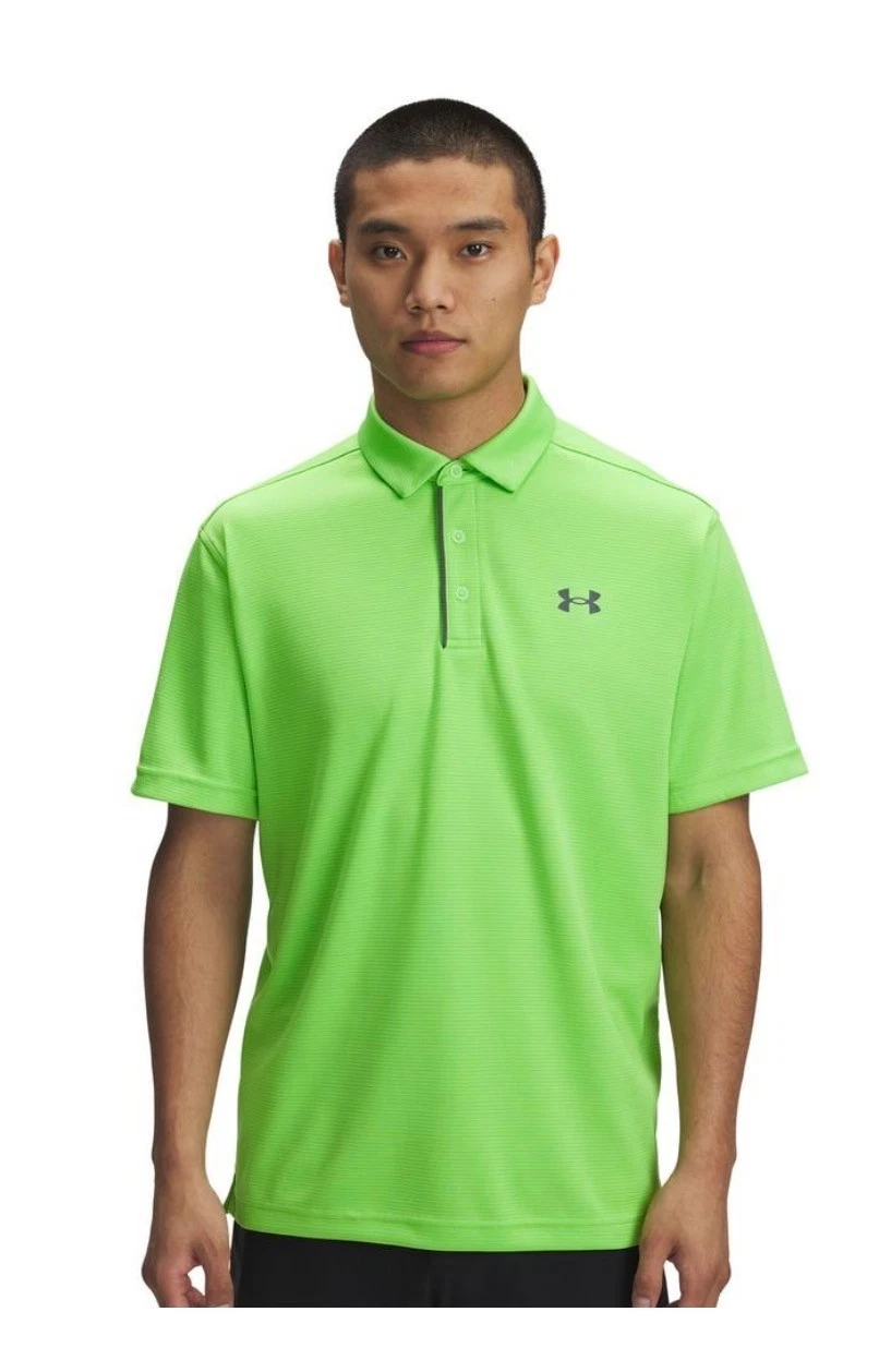 Under Armor Tech Polo Green NWT