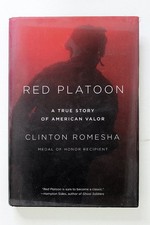 Red Platoon Clinton Romesha Medal of Honor Recipient 2016 1st Ed Hardcover Map