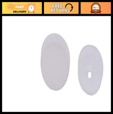 Large White Flat Snap Cap Screw Covers - 100 Pack, DIY Home Improvement, Fastene