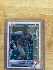 2021 Bowman - Prospects Austin Martin #BP-87 (RC)