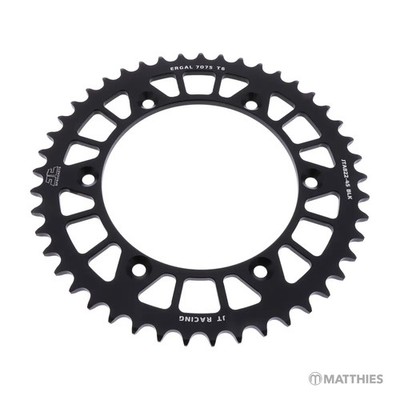 Kettenrad Teilung 520 Zähne 45 Alu schwarz JT JTA82245BLK, JTA822.45BLK