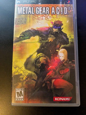 Metal Gear Acid 2 , Good Condition, CIB with glasses