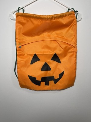 Thirty One~Orange ''Playful Pumpkin'' Cinch Sac~New in Package