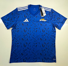 Adidas AEROREADY Indy Premier Soccer Jersey Blue Slim Fit Mens XL New Tags