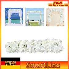 Biały 100 * 25cm Zrób to sam Sztuczny zestaw kwiatów na imprezę domową Ślub