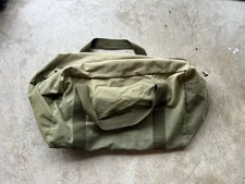 USGI military canvas duffle bag oldgen militaria flyers bag