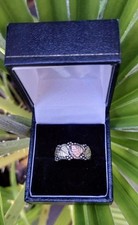 Black Hills Sterling Silver 12k Gold Ring ~ floral leaves ~ size L