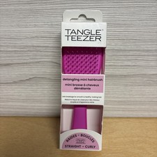 Tangle Teezer The Ultimate Detangling Mini Hairbrush Hot Pink 1pc New In Box