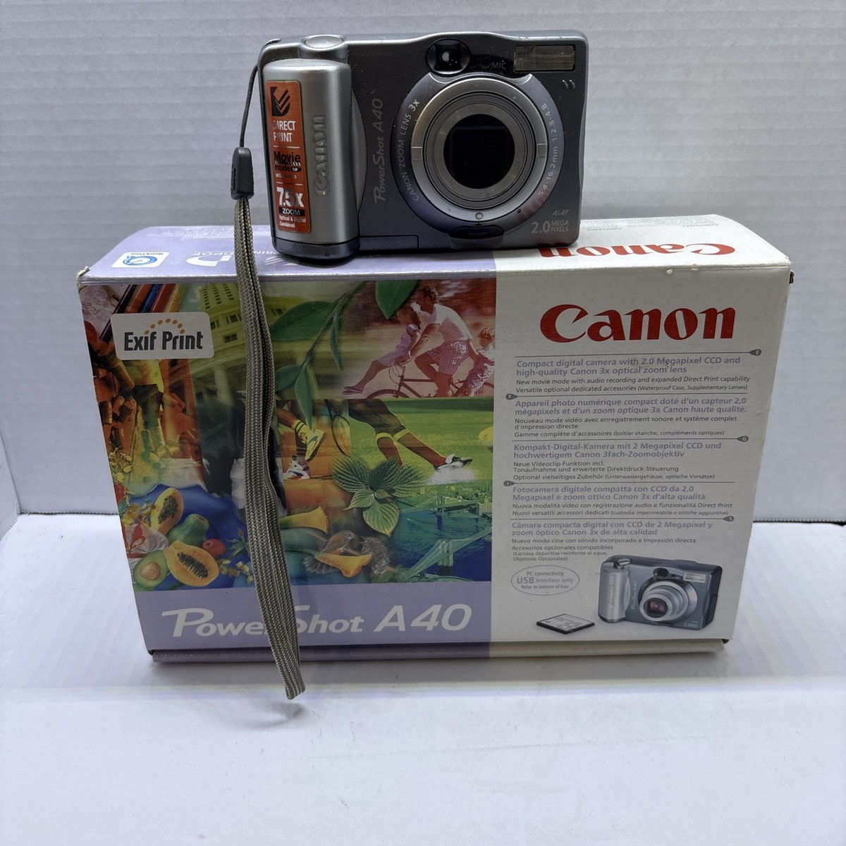デジタルカメラ canon powershot A40 18年前のデジカメ「キャノン パワーショット A40」を使ってみた
