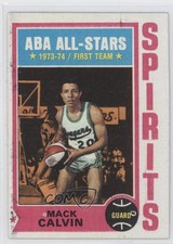 1974-75 Topps Mack Calvin #245 0a1