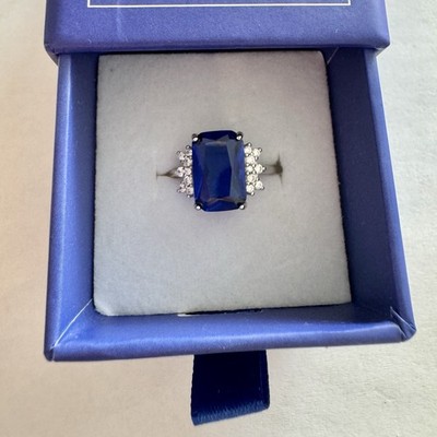 NWT Revealed Ryze Party Sterling September Born to Shine Ring - Size 7